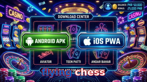 Main screen of Flying Chess download page for PK players
