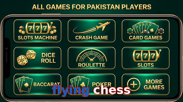 Main screen of Flying Chess games page for PK players